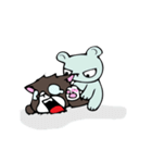 PolarBear＆BlackCat（個別スタンプ：35）