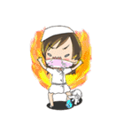 White Man Tou！Jeannie v1.0（個別スタンプ：35）