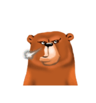 Stinky face bear（個別スタンプ：3）
