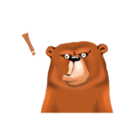 Stinky face bear（個別スタンプ：4）