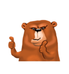 Stinky face bear（個別スタンプ：7）