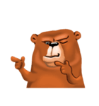 Stinky face bear（個別スタンプ：14）