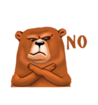 Stinky face bear（個別スタンプ：16）