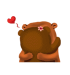 Stinky face bear（個別スタンプ：20）
