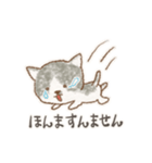 ウチのハチワレねこ（個別スタンプ：4）