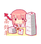 Why my sister can only receive 22K（個別スタンプ：37）