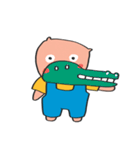 crazy pigg（個別スタンプ：15）