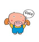 crazy pigg（個別スタンプ：19）