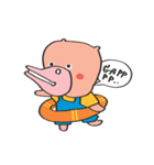 crazy pigg（個別スタンプ：28）