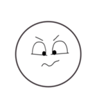 Smile Moon Face（個別スタンプ：4）