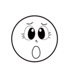 Smile Moon Face（個別スタンプ：12）
