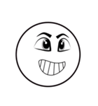 Smile Moon Face（個別スタンプ：14）