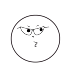 Smile Moon Face（個別スタンプ：18）