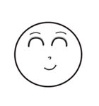 Smile Moon Face（個別スタンプ：20）