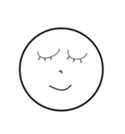 Smile Moon Face（個別スタンプ：25）