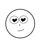 Smile Moon Face（個別スタンプ：26）
