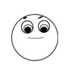 Smile Moon Face（個別スタンプ：35）