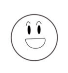 Smile Moon Face（個別スタンプ：39）