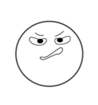 Smile Moon Face（個別スタンプ：40）