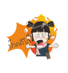 Northeast lovely girl.（個別スタンプ：21）