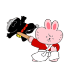 Ninja Cat ＆ Samurai Rabbit（個別スタンプ：31）