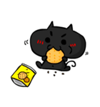 Talkative fat cat-daily life（個別スタンプ：9）