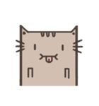 Lotte cat, The long long cat（個別スタンプ：1）