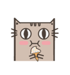 Lotte cat, The long long cat（個別スタンプ：2）