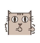 Lotte cat, The long long cat（個別スタンプ：17）