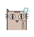 Lotte cat, The long long cat（個別スタンプ：19）