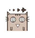 Lotte cat, The long long cat（個別スタンプ：38）