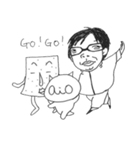 aioと不愉快な仲間たち（個別スタンプ：33）