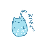 清涼飲猫水（個別スタンプ：1）