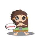 Maspur - The Caveman（個別スタンプ：5）