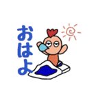 ニワトリの妖精スタンプ（個別スタンプ：18）