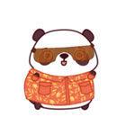 Malwynn the Panda Bear Cute Summer Fun（個別スタンプ：4）