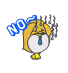 ぺんぎん来たよ、帰ったよ。その1（個別スタンプ：5）