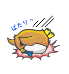 ぺんぎん来たよ、帰ったよ。その1（個別スタンプ：16）