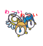 ぺんぎん来たよ、帰ったよ。その1（個別スタンプ：21）