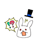 ローズちゃんとハットくん（個別スタンプ：6）