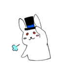 ローズちゃんとハットくん（個別スタンプ：9）