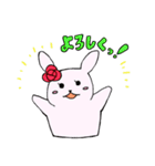 ローズちゃんとハットくん（個別スタンプ：10）