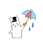 ローズちゃんとハットくん（個別スタンプ：17）