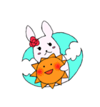 ローズちゃんとハットくん（個別スタンプ：18）