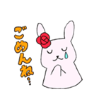 ローズちゃんとハットくん（個別スタンプ：20）