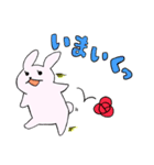 ローズちゃんとハットくん（個別スタンプ：25）