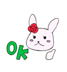 ローズちゃんとハットくん（個別スタンプ：30）