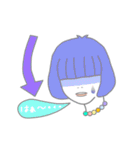 可愛い女の子とにゃんこ時々たいやき（個別スタンプ：21）