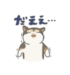 富山弁をちょいちょい話す猫たち（個別スタンプ：20）