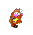 たんこぶタヌキ（個別スタンプ：2）